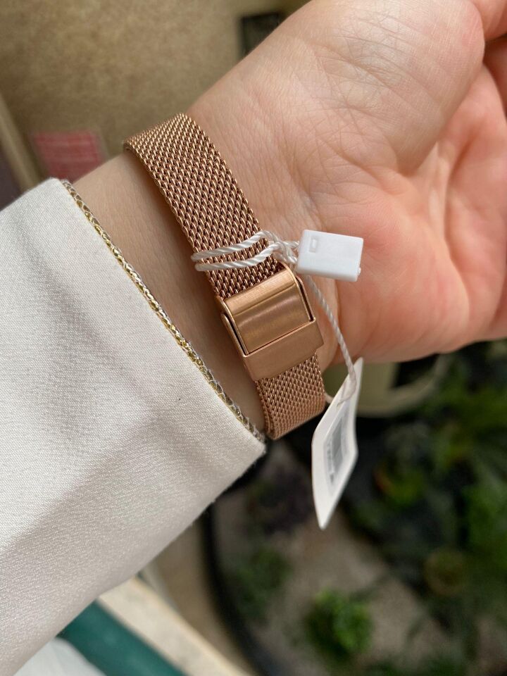 Ferro 33 mm Rose Hasır Kordon Kadın Kol Saati F21224C-C F21224C-C