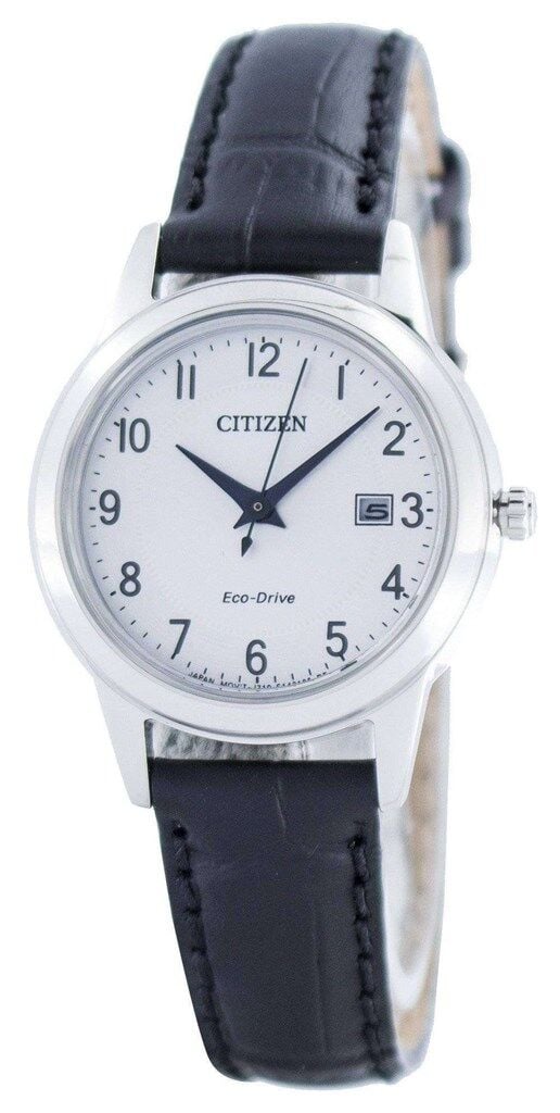 Citizen FE1081-08A Quartz Deri Siyah Gümüş Kadran 29 mm Kadın Kol Saati