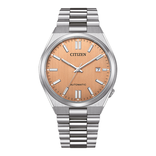 Citizen NJ0159-86Z Quartz Çelik Gri Somon Kadran 5 ATM 40 mm Erkek Kol Saati