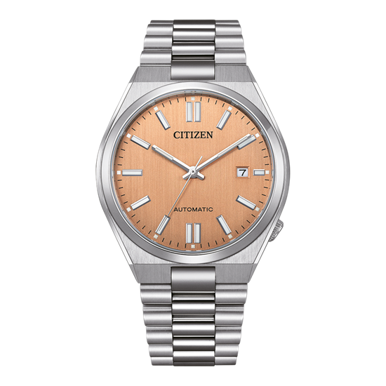 Citizen NJ0159-86Z Quartz Çelik Gri Somon Kadran 5 ATM 40 mm Erkek Kol Saati