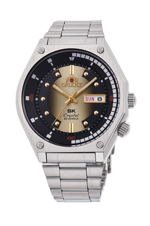 Orient RA-AA0B01G39B Kurmalı Otomatik Çelik Gri Siyah Kadran 42 mm Erkek Kol Saati