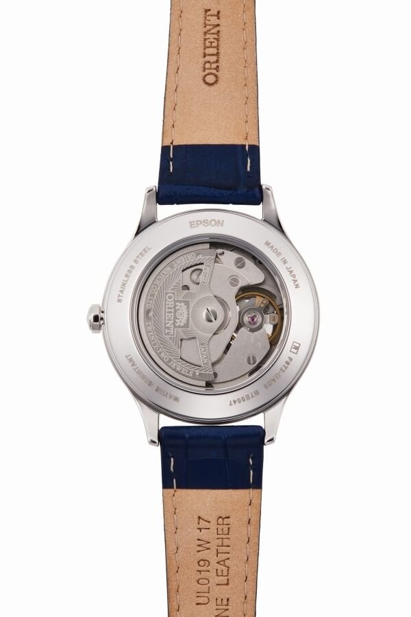 Orient Blue Moon RA-AG0018L30B Otomatik Deri Lacivert 36 mm Kadın Kol Saati