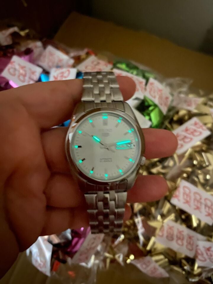 Seıko 5 Snk355k1s Otomatik Çelik Gri 38 mm Erkek Kol Saati Erkek Kol Saati