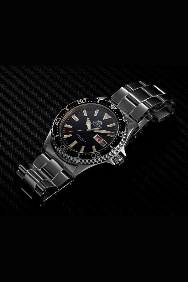 Orient RA-AA0001B39B Otomatik Çelik Gri Siyah Kadran Safir Cam 20 ATM 42 mm Erkek Kol Saati