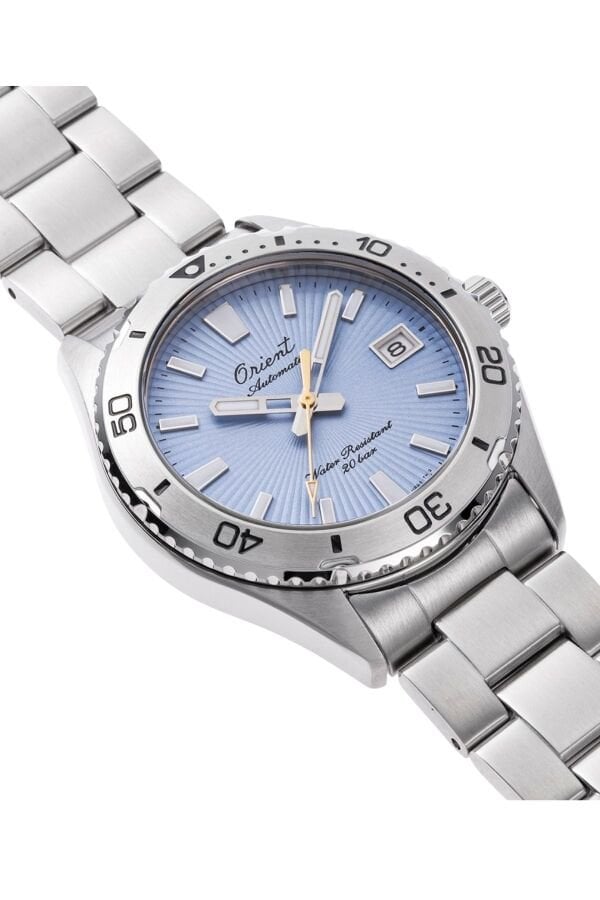 Orient Mako RA-AC0Q12L30B Otomatik Çelik Gri Mavi Kadran Safir Cam 20 ATM 40 mm Kol Saati