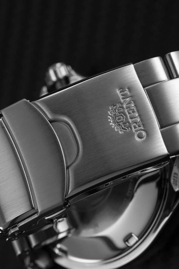 Orient RA-AA0002L39B Kurmalı Otomatik Çelik Gri Safir Cam Lacivert Kadran 42 mm Erkek Kol Saati