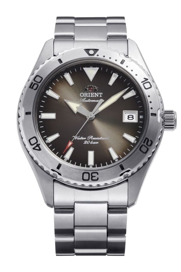 Orient RA-AC0Q15Y30B Kurmalı Otomatik Çelik Gri 20 ATM Safir Cam 40 mm Erkek Kol Saati