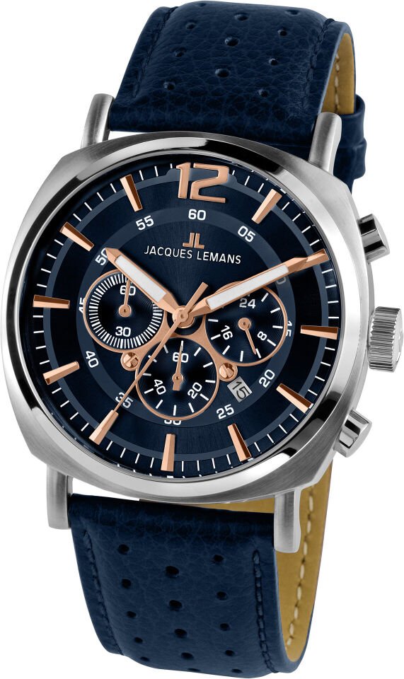 JACQUES LEMANS LUGANO 1-1645I ERKEK KOL SAATİ