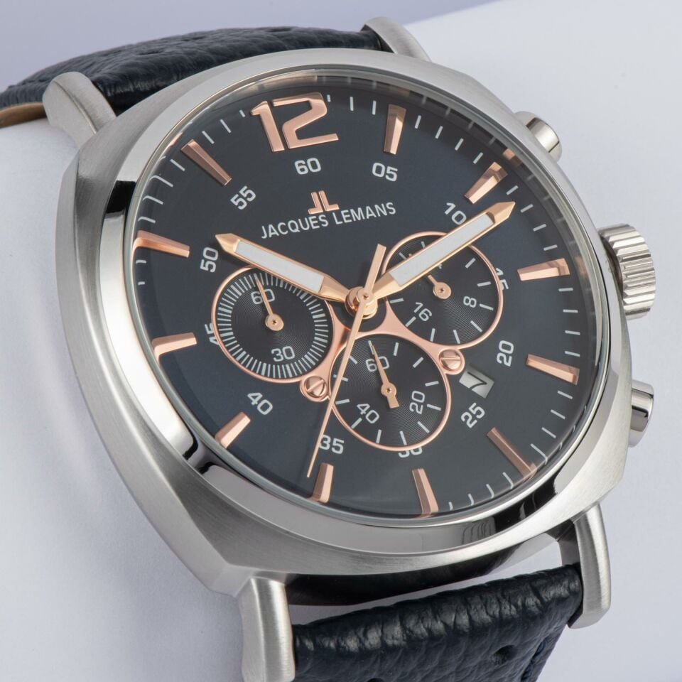 JACQUES LEMANS LUGANO 1-1645I ERKEK KOL SAATİ