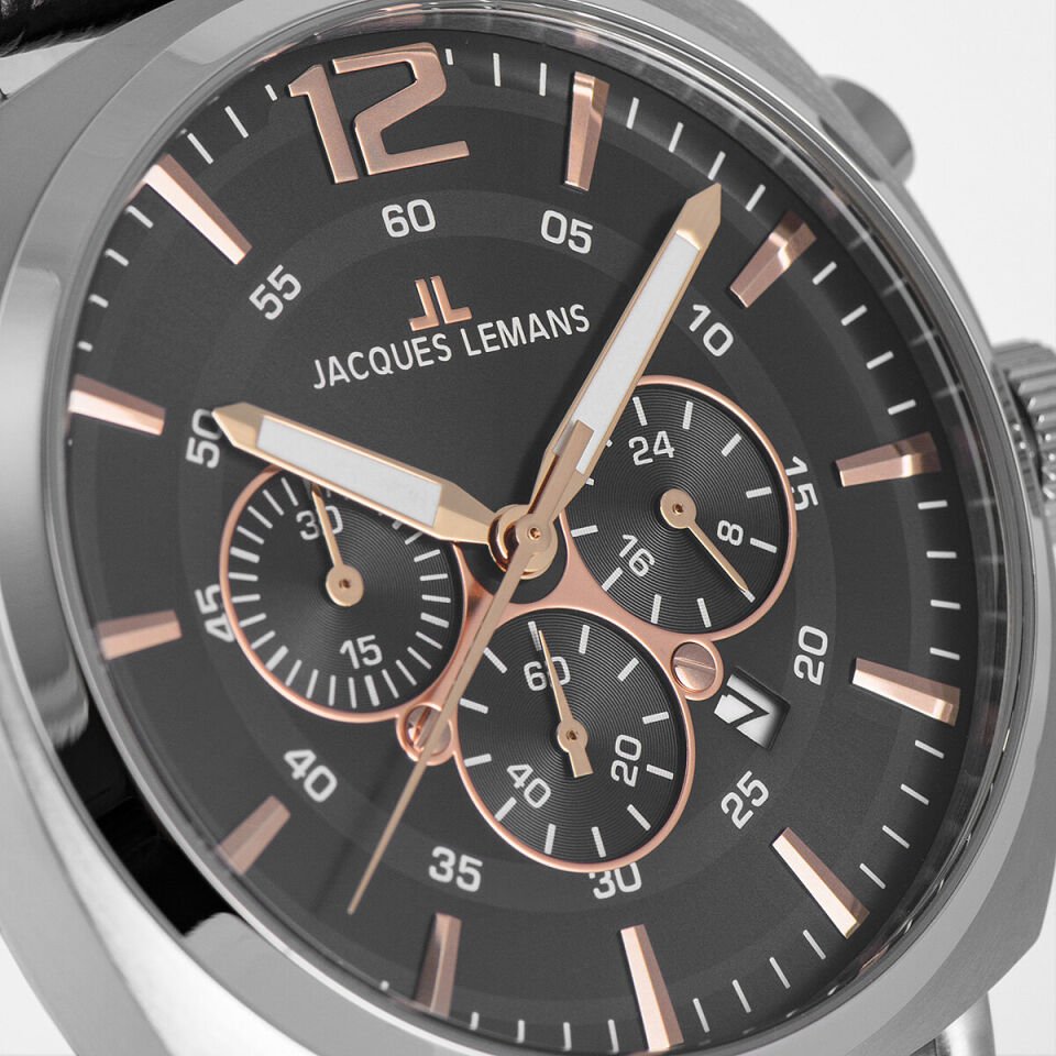 JACQUES LEMANS LUGANO 1-1645J ERKEK KOL SAATİ