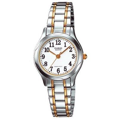 Casio LTP-1275SG-7BDV Quartz Çelik Gri Altın Rengi 25 mm Kadın Kol Saati