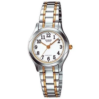 Casio LTP-1275SG-7BDV Quartz Çelik Gri Altın Rengi 25 mm Kadın Kol Saati
