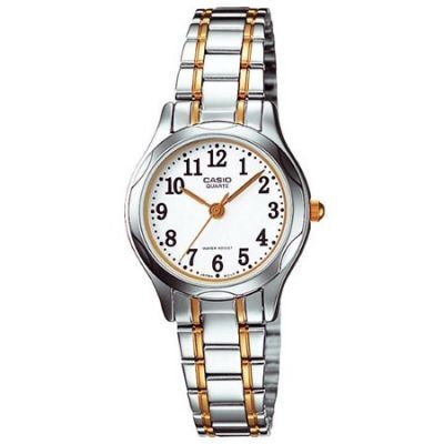 Casio LTP-1275SG-7BDV Quartz Çelik Gri Altın Rengi 25 mm Kadın Kol Saati
