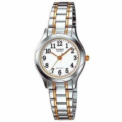 Casio LTP-1275SG-7BDV Quartz Çelik Gri Altın Rengi 25 mm Kadın Kol Saati