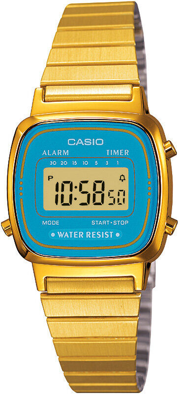 Casio LA670WGA-2DF Retro Quartz Çelik Altın Rengi 25 mm Kadın Kol Saati