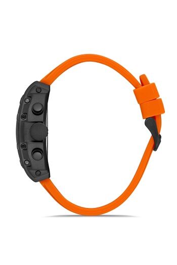Ferro 43 mm Turuncu Silikon Kordon Erkek Kol Saati