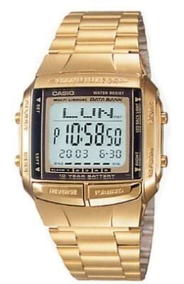 Casio DB-360G-9ADF Retro Quartz Çelik Altın Rengi 38 mm Erkek Kol Saati