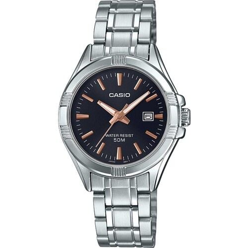Casio LTP-1308D-1A2VDFQuartz Çelik Gri Siyah Kadran 32 mm Kadın Kol Saati