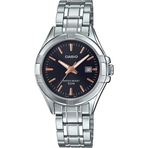 Casio LTP-1308D-1A2VDFQuartz Çelik Gri Siyah Kadran 32 mm Kadın Kol Saati