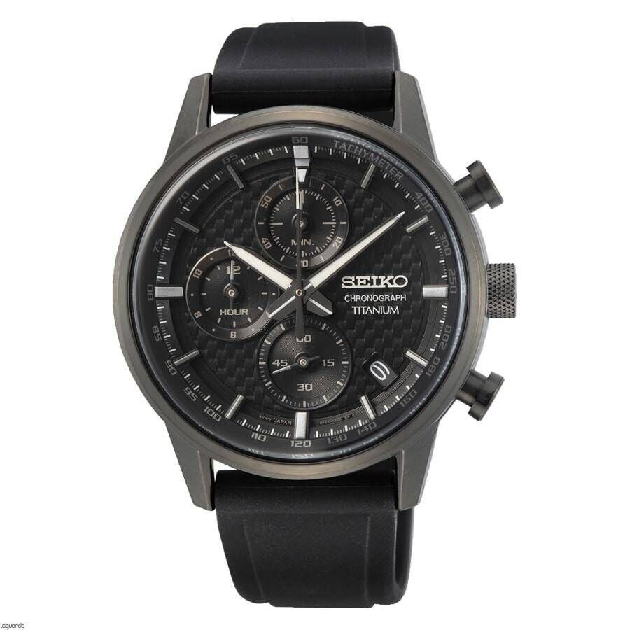 Seiko SSB393P1 Quartz Titanyum Kasa Kristal Cam 41 mm Erkek Kol Saati