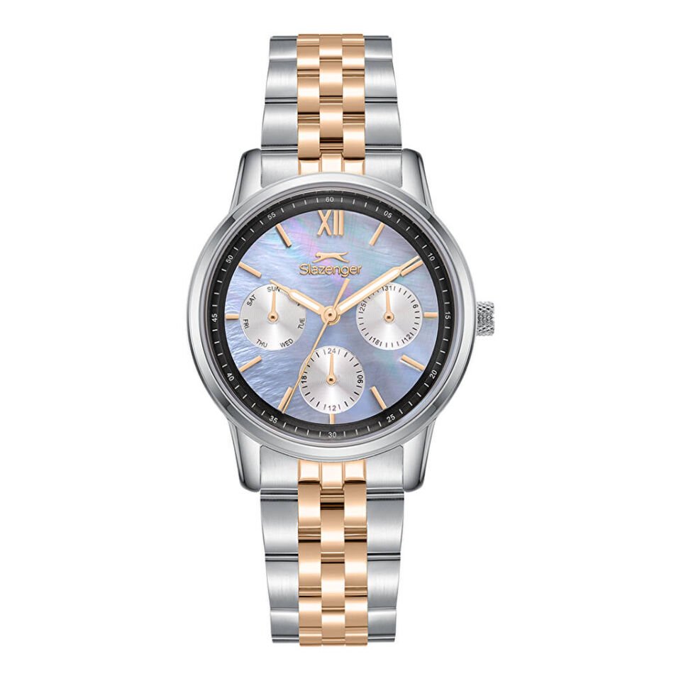 Slazenger SL.09.2471.4.06 Quartz Çelik Rose/Gri 34 mm Kadın Kol Saati
