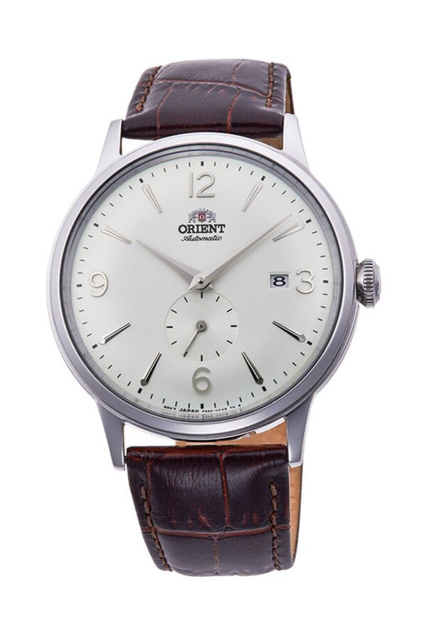 Orient Bambino RA-AP0002S30B Otomatik Deri Kahverengi Beyaz Kadran 41 mm Erkek Kol Saati