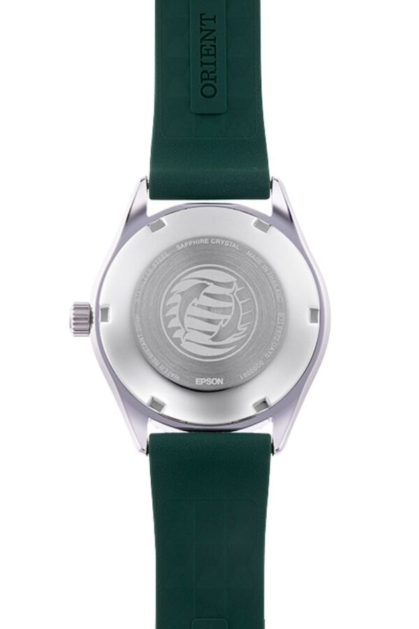 Orient Mako RA-AC0Q11E30B Otomatik Silikon Yeşil Safir Cam 20 ATM 40 mm Erkek Kol Saati