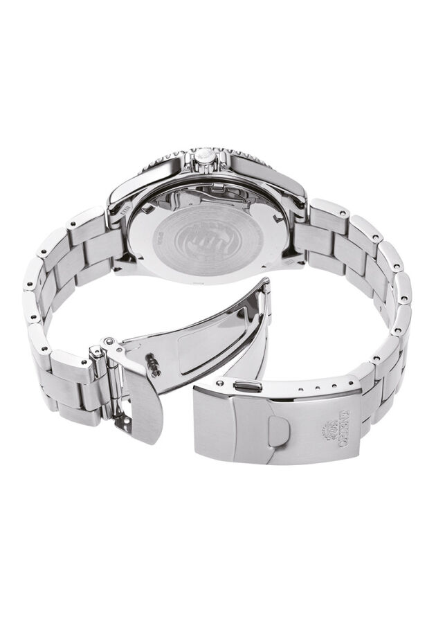 Orient RA-AA0818L39B Kurmalı Otomatik Çelik Gri Mavi Kadran 20 ATM 42 mm Erkek Kol Saati