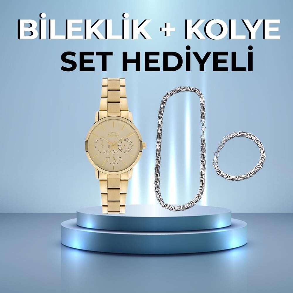 Slazenger SL.09.1866.4.06 35 mm Rose Çelik Kadın Kol Saati