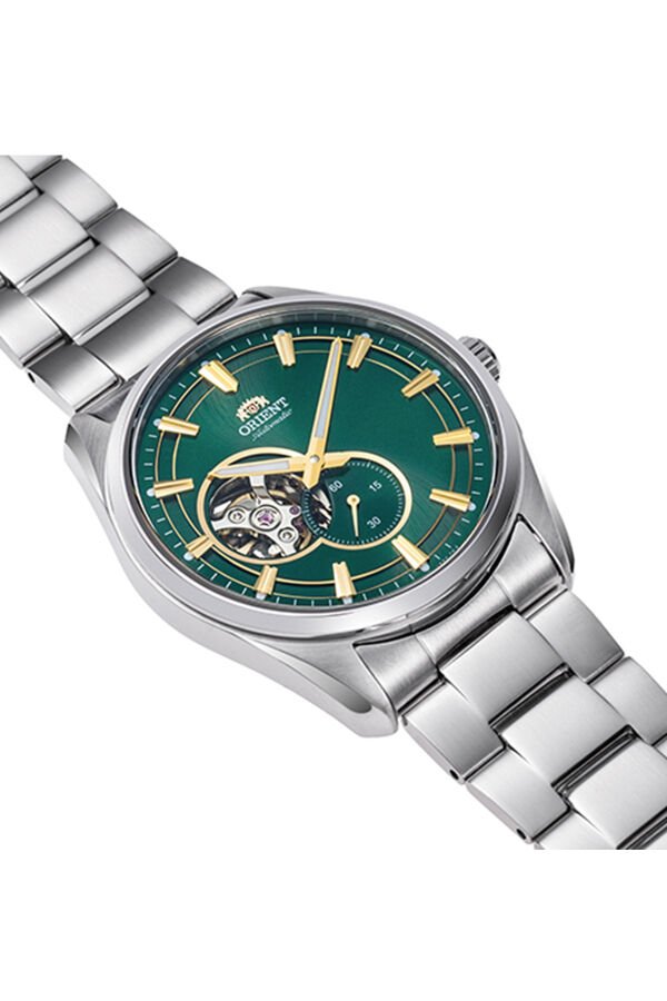 Orient RA-AR0008E30B Kurmalı Otomatik Çelik Gri Yeşil Kadran Safir Cam 41 mm Erkek Kol Saati