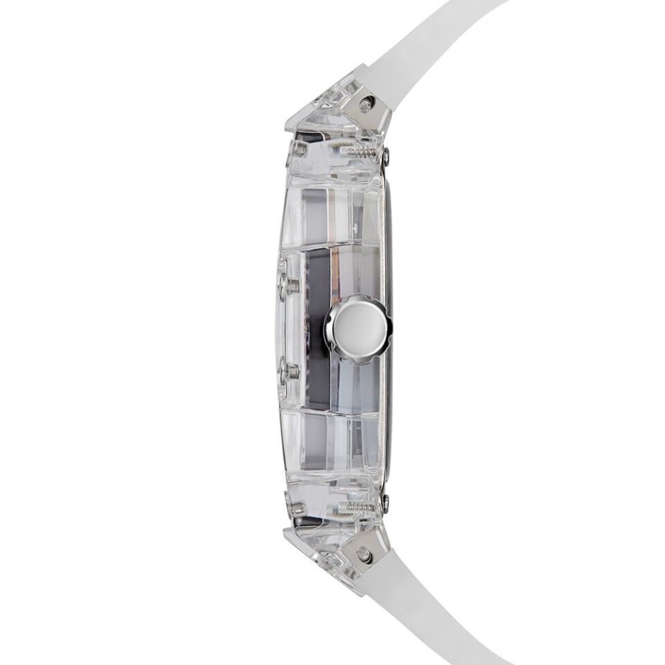 Guess GUGW0499G3 Quartz Silikon Beyaz Renkli Kadran 44 mm Erkek Kol Saati