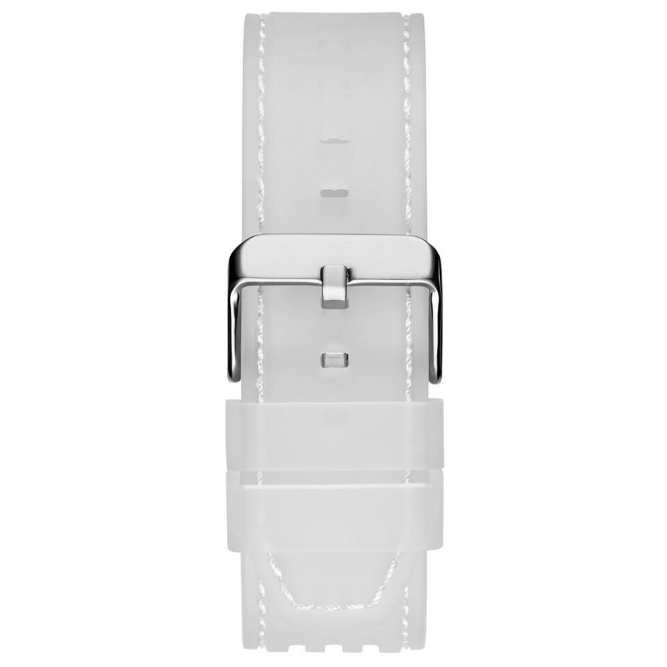 Guess GUGW0499G3 Quartz Silikon Beyaz Renkli Kadran 44 mm Erkek Kol Saati