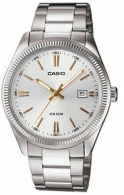 Casio MTP-1302D-7A2VDF Quartz Çelik Gri 39 mm Erkek Kol Saati