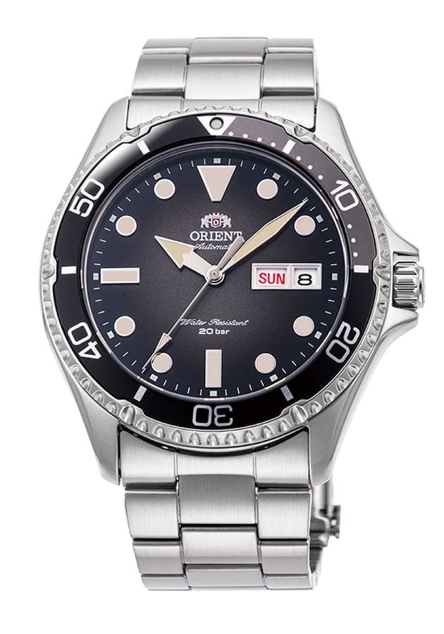 Orient RA-AA0810N39B Otomatik Çelik Gri Füme Kadran Safir Cam 20 ATM 42 mm Erkek Kol Saati