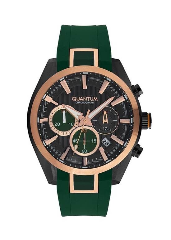 Quantum PWG910.055 48 mm Yeşil Erkek Saat