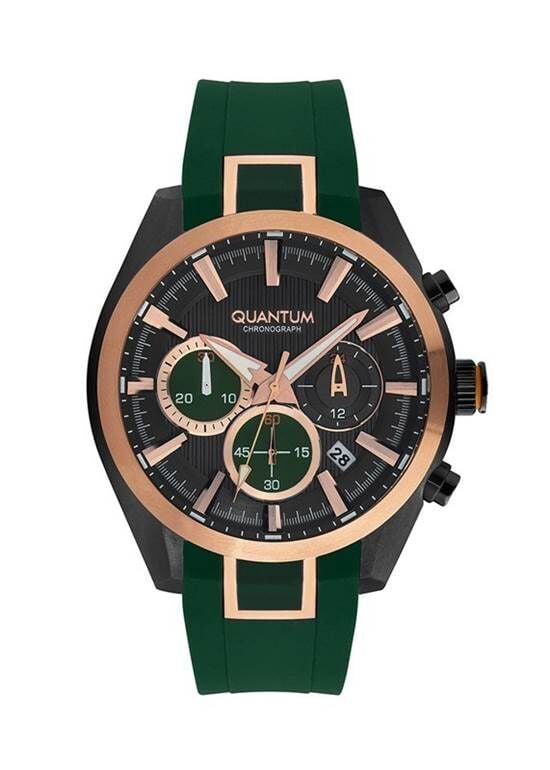 Quantum PWG910.055 48 mm Yeşil Erkek Saat