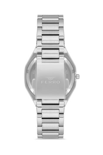 Ferro Gümüş Çelik Kordon Kadın Kol Saati FL21470AWT-A 3ATM Su Geçirmez 2 Yıl Garantili HediyePaketli