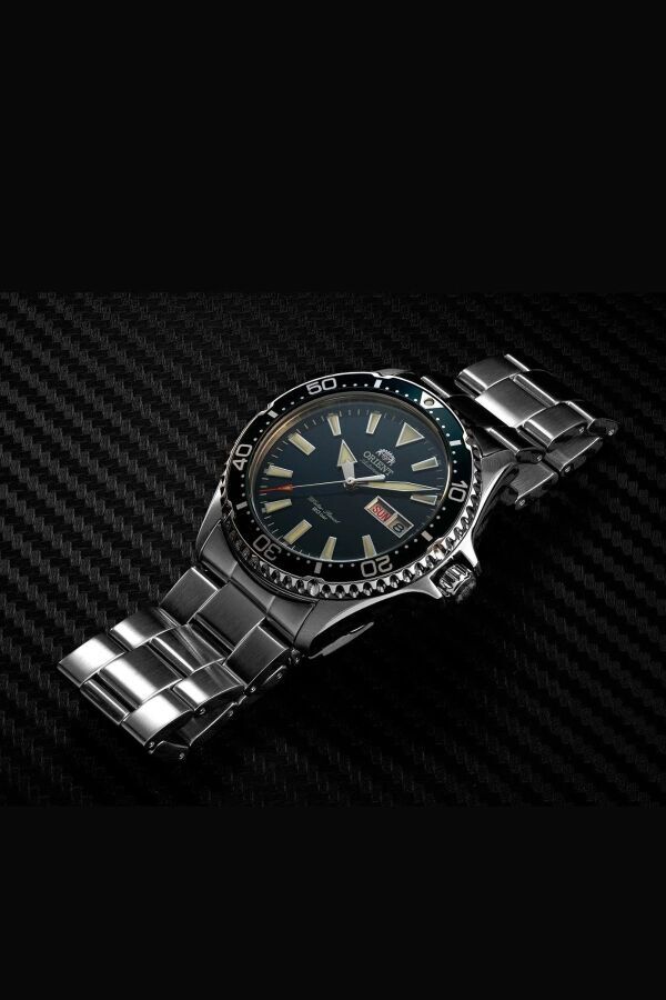 Orient RA-AA0004E39B Otomatik Çelik Gri Yeşil Kadran 42 mm Erkek Kol Saati
