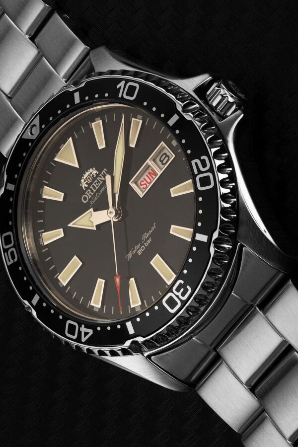 Orient RA-AA0004E39B Otomatik Çelik Gri Yeşil Kadran 42 mm Erkek Kol Saati