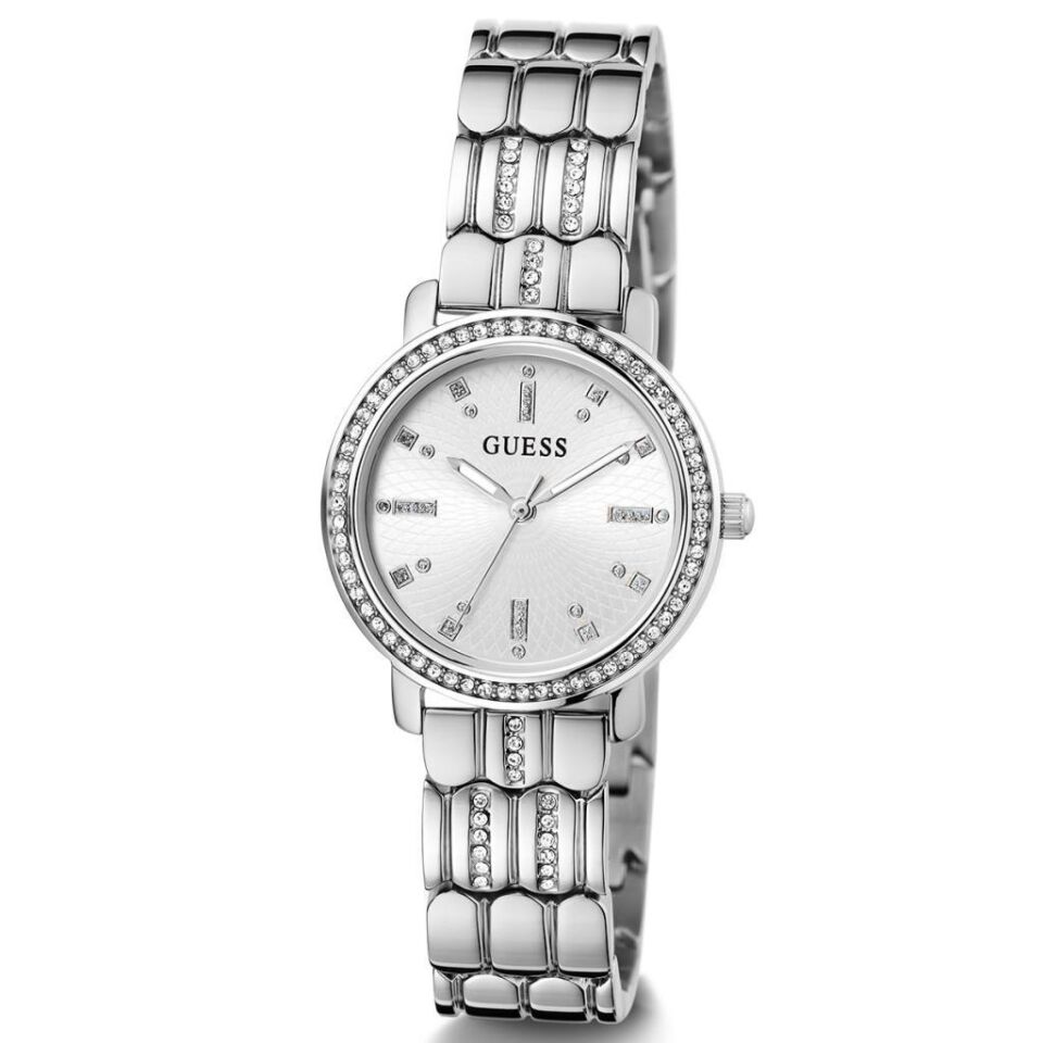 Guess GUGW0612L1 Quartz Çelik Gri Gümüş Kadran 30 mm Kadın Kol Saati