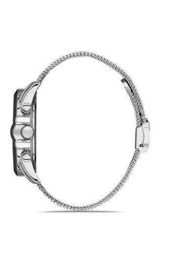 Ferro 46 mm Gümüş Hasır Kordon Erkek Kol Saati FM31306C-J2 FM31306C-J2