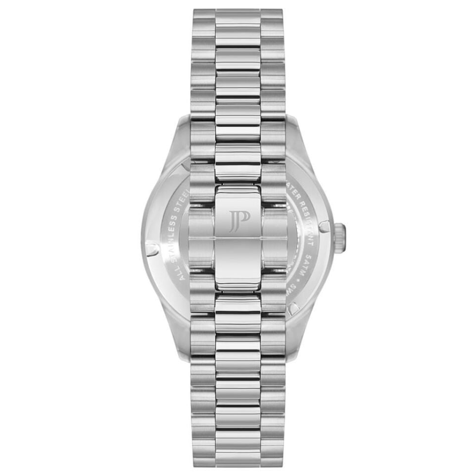 Jacques Philippe JPQLS241386 Swiss Made Çelik Gri Sedef Kadran Safir Cam 36 mm Kadın Kol Saati