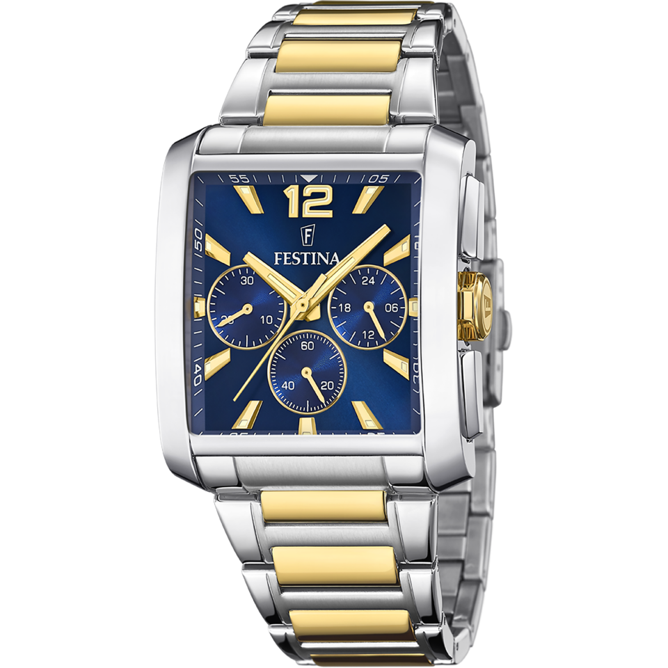 FESTINA F20637/1 SQUARE CHRONOGRAPH ERKEK KOL SAATİ