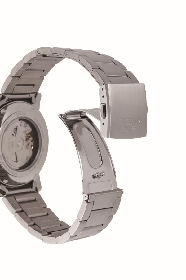 Orient RA-AA0C03S39B Otomatik Çelik Gri Beyaz Kadran Kristal Cam 42 mm Erkek Kol Saati