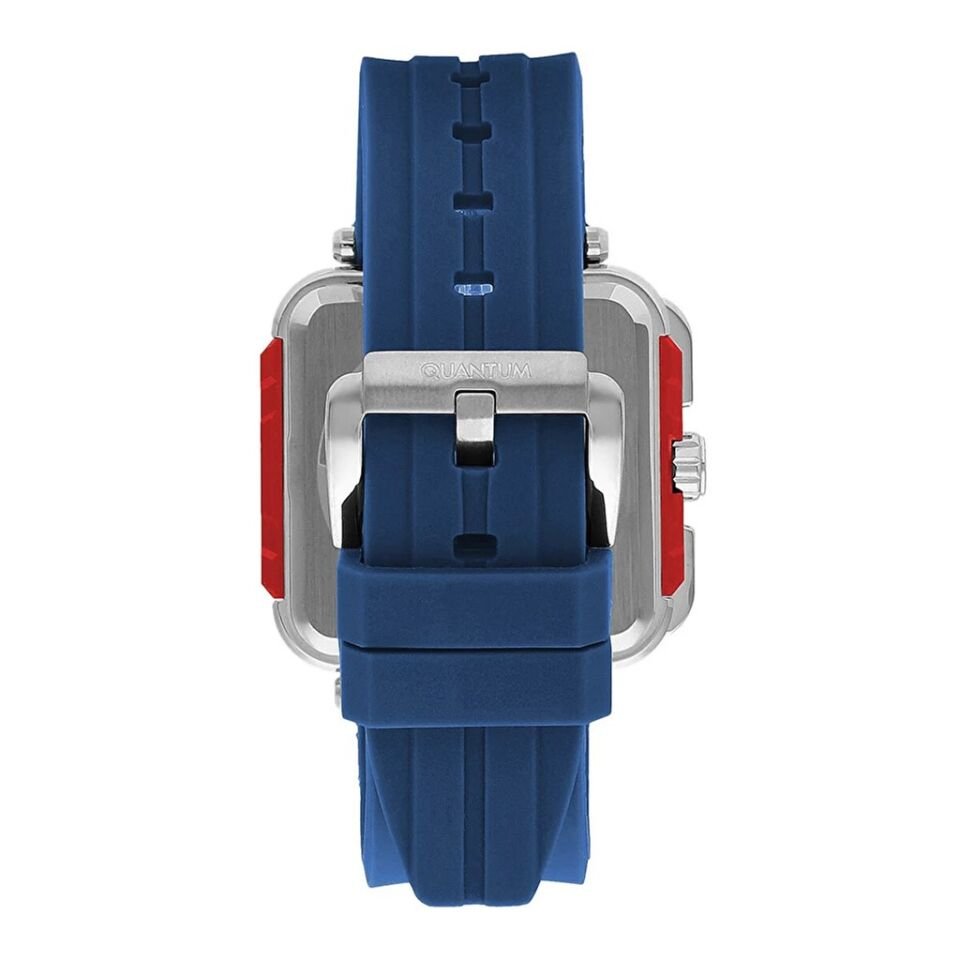 Quantum PWG1102.999 Quartz Silikon Lacivert 45 mm Erkek Kol Saati