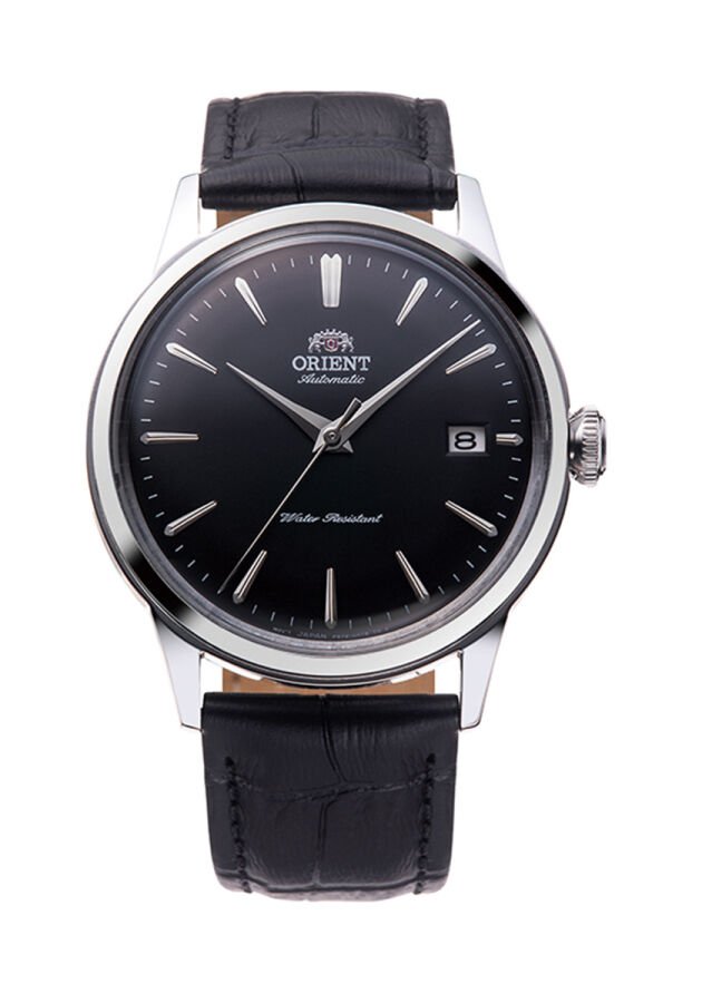 Orient Bambino RA-AC0M02B30B Kurmalı Otomatik Deri Siyah 38 mm Erkek Kol Saati
