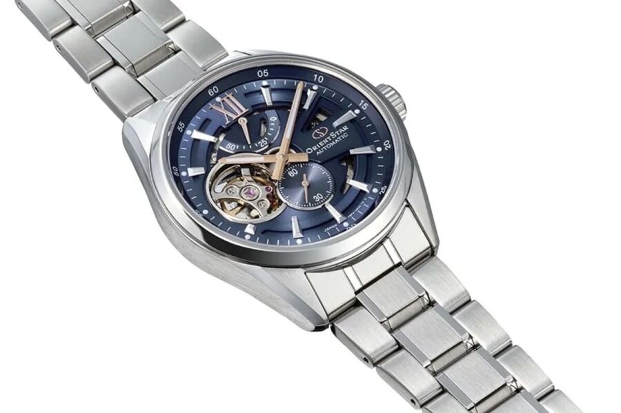 Orient Star RE-AV0135L00B Kurmalı Otomatik Çelik Gri Safir Cam 10 ATM 41 mm Erkek Kol Saati