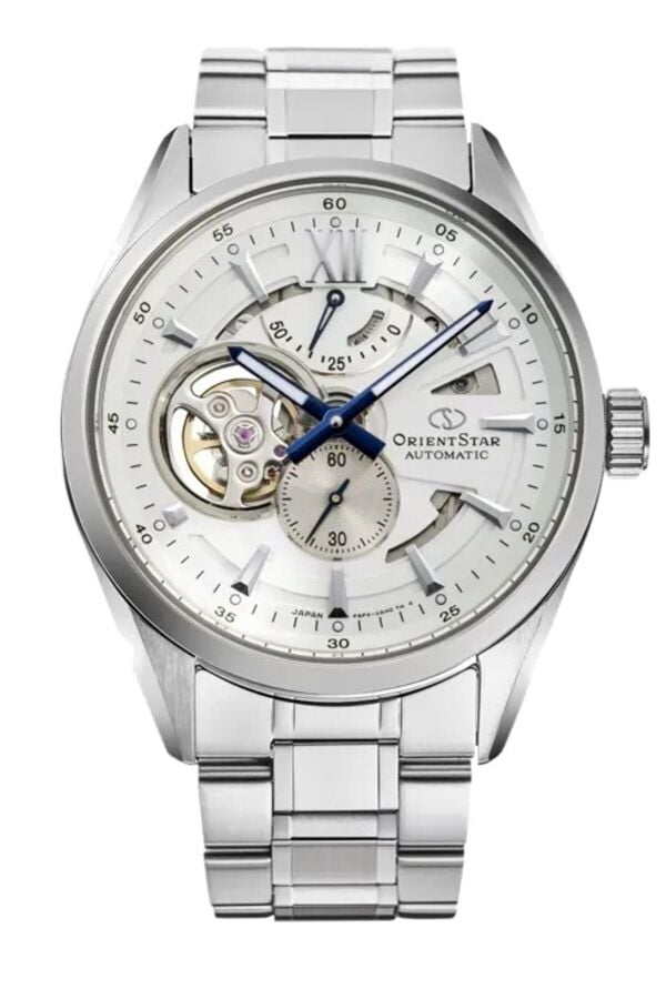Orient Star RE-AV0137S00B Kurmalı Otomatik Çelik Gri Safir Cam 10 ATM 41 mm Erkek Kol Saati