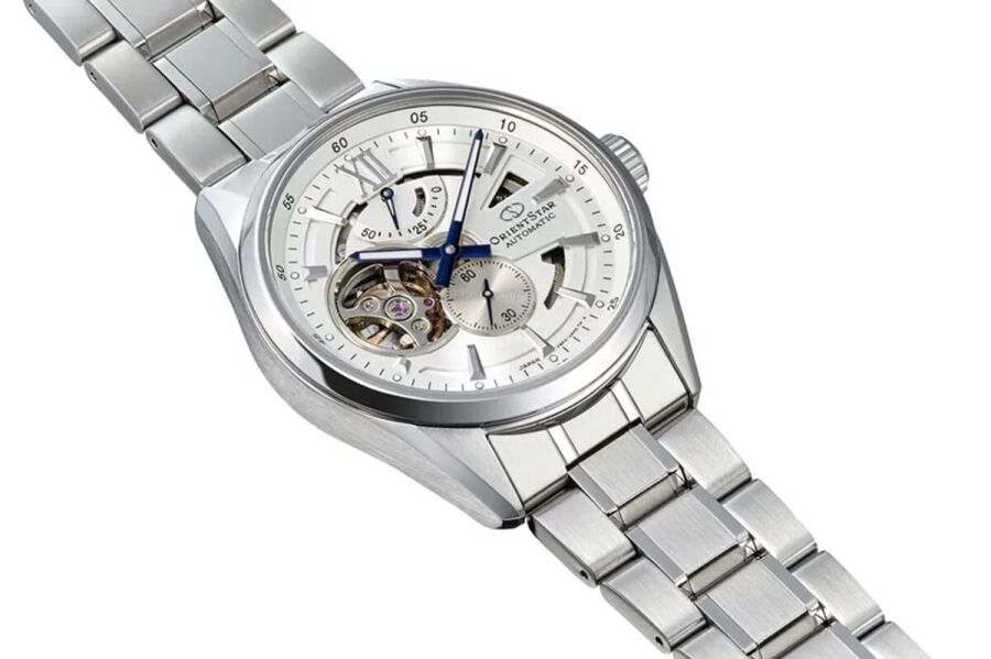 Orient Star RE-AV0137S00B Kurmalı Otomatik Çelik Gri Safir Cam 10 ATM 41 mm Erkek Kol Saati