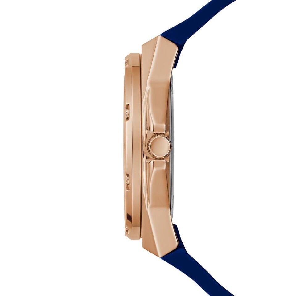 Guess GUGW0620L3 Quartz Silikon Mavi Rose Kasa 40 mm Kadın Kol Saati